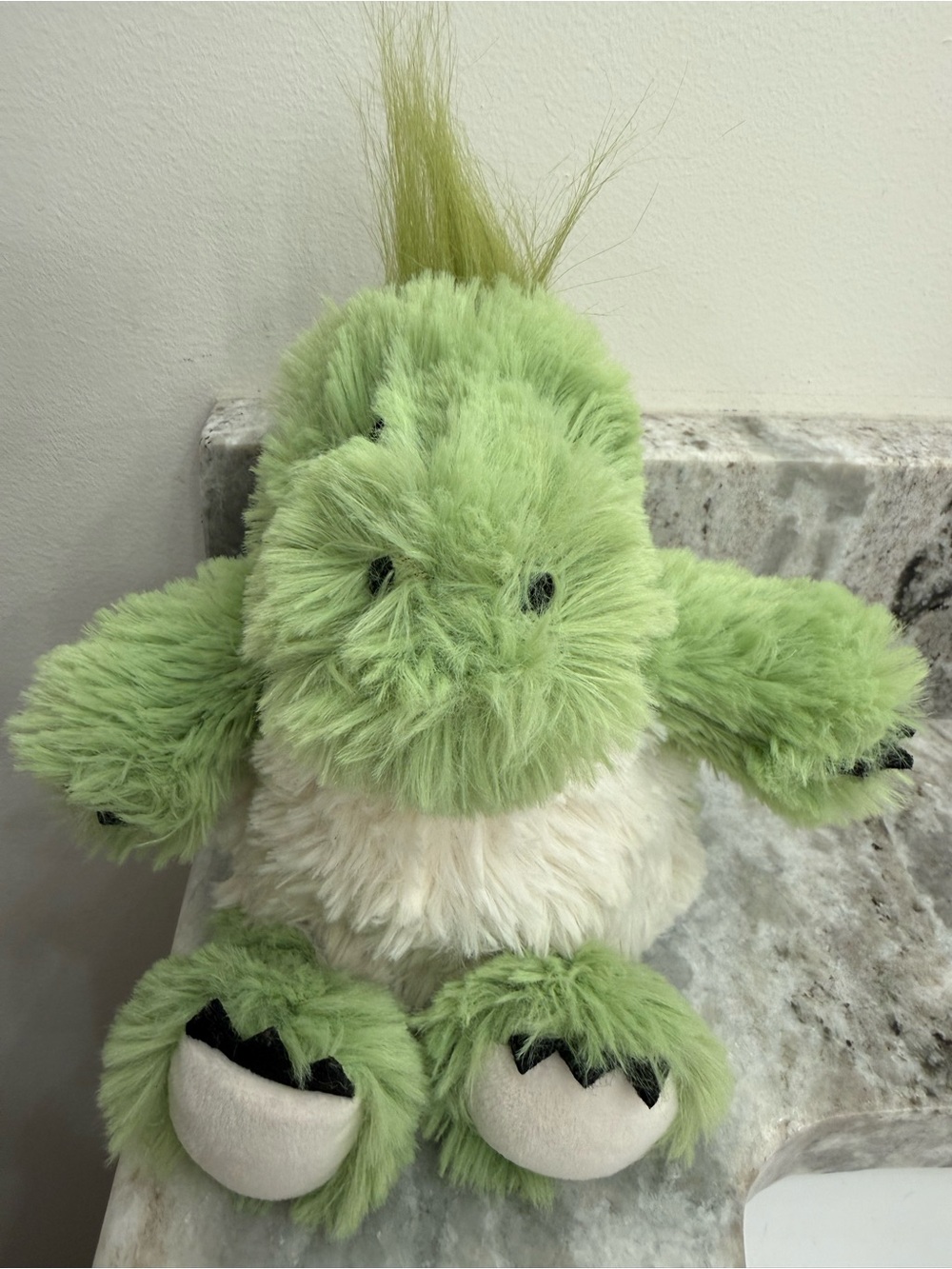 Warmies small 9in Green Dinosaur Plush Microwavable Lavender Scented - Picture 16 of 16